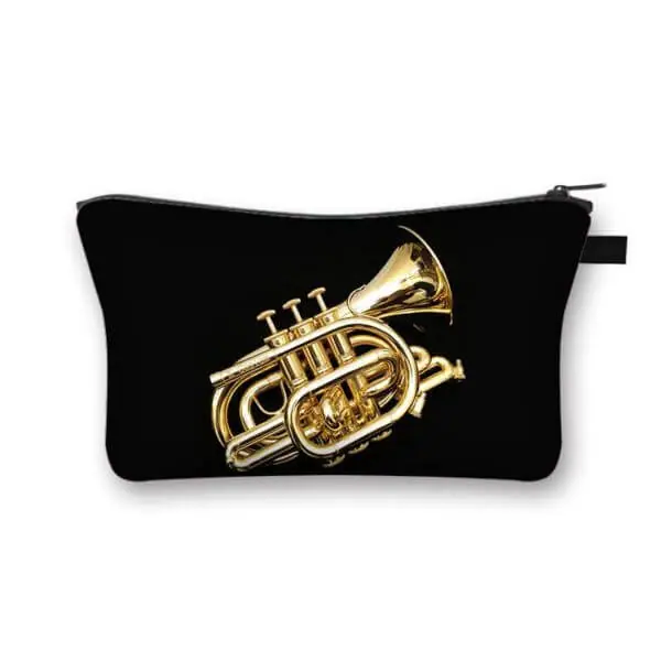 Kosmetiktaschen mit Musik Motiven – Bild 5