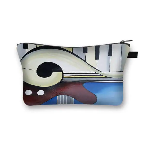 Kosmetiktaschen mit Musik Motiven – Bild 9