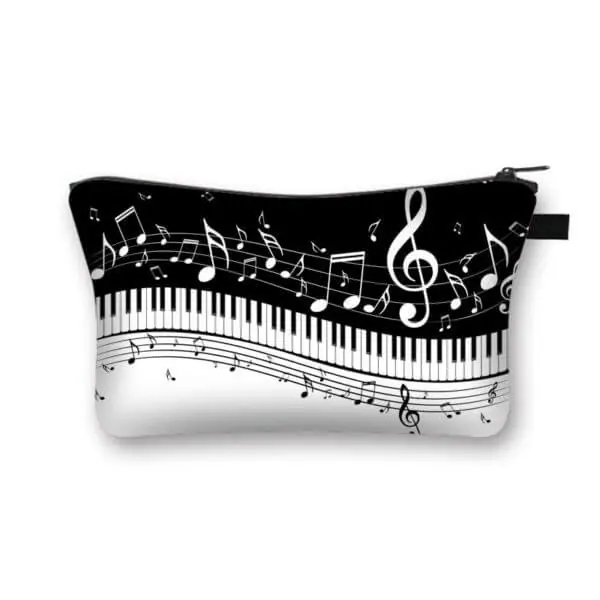 Kosmetiktaschen mit Musik Motiven – Bild 15