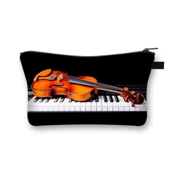 Kosmetiktaschen mit Musik Motiven – Bild 22