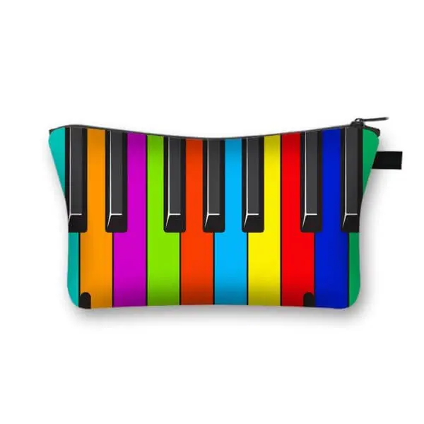 Kosmetiktaschen mit Musik Motiven – Bild 4